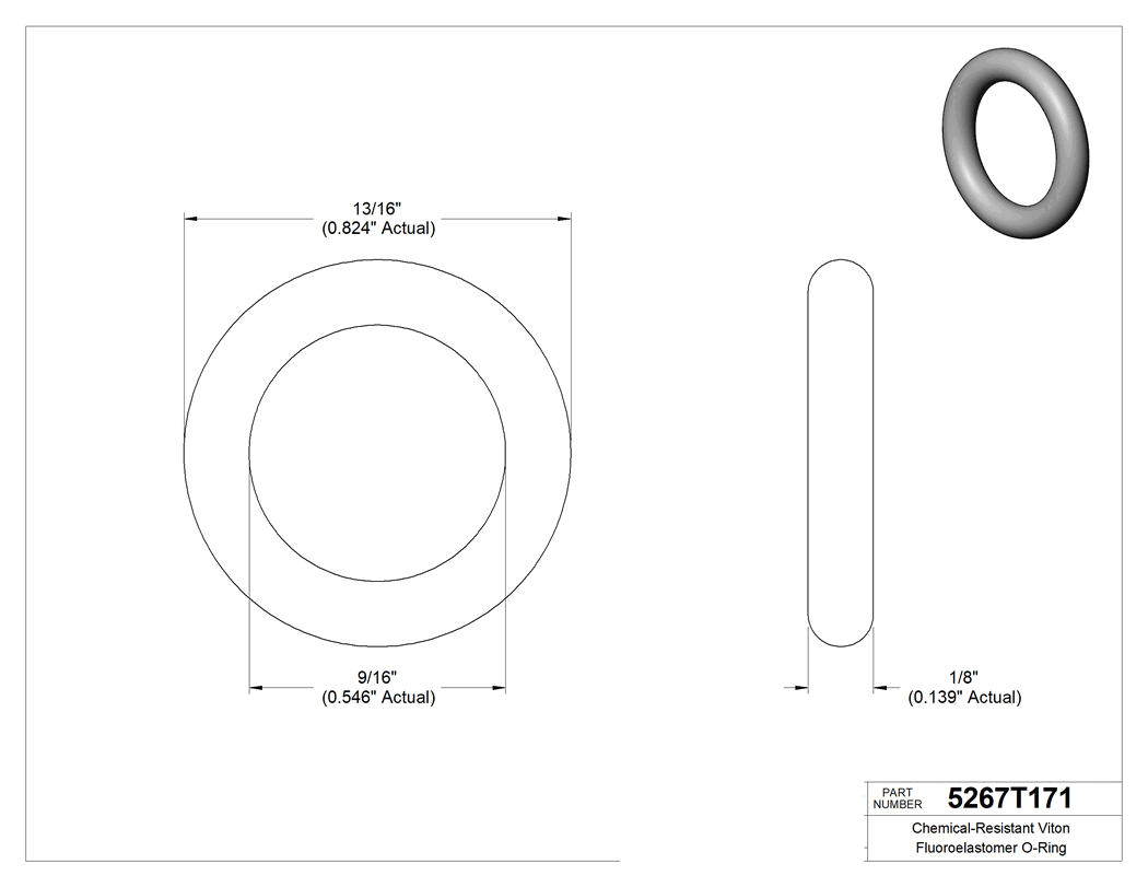 Technical drawing - 5267T171
